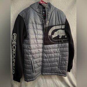 Ecko Unlimited Gray Marled Hoodie